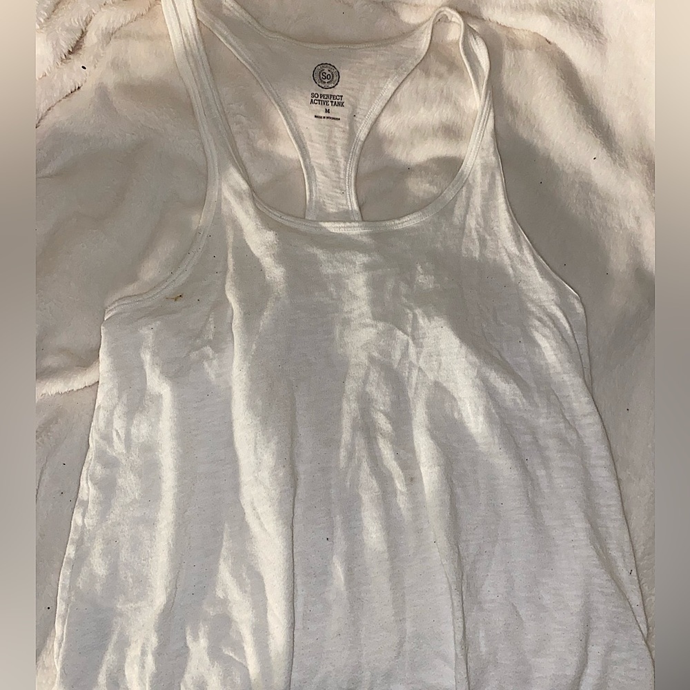 basic white cami | size m